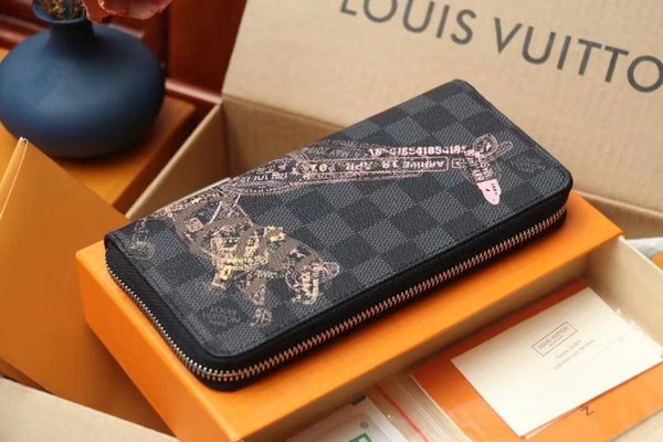 루이비통 2022 N64606 zippy Damier Graphite 10 x 20 x 2cm 장지갑