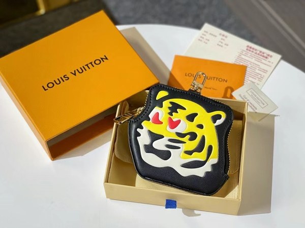 루이비통 2022 타이거 코인 파우치 키홀더 지갑