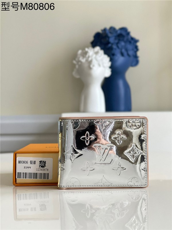 [해외배송]LOUIS VUITTON 루이비통 캔버스 슬렌더 월릿 M80806