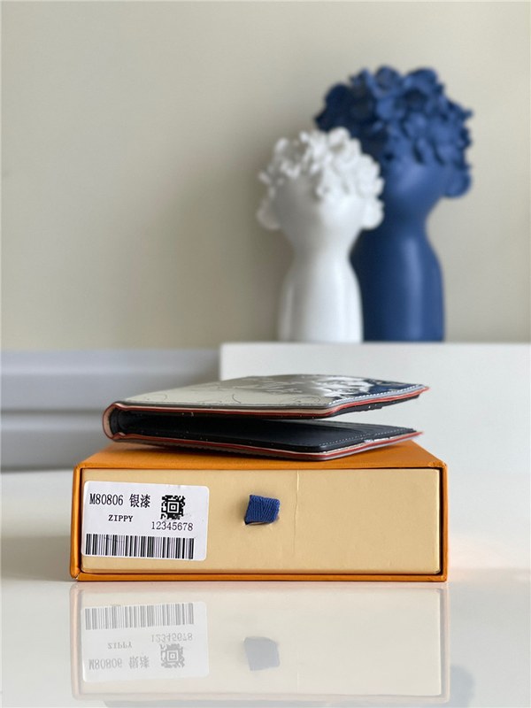 [해외배송]LOUIS VUITTON 루이비통 캔버스 슬렌더 월릿 M8080