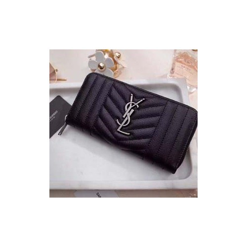 모노그램 퀼팅 장지갑 465232 블랙