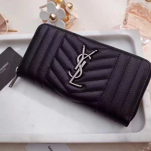 모노그램 퀼팅 장지갑 465232 블랙