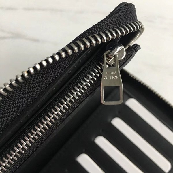 루이비통 브라짜 월릿 블랙