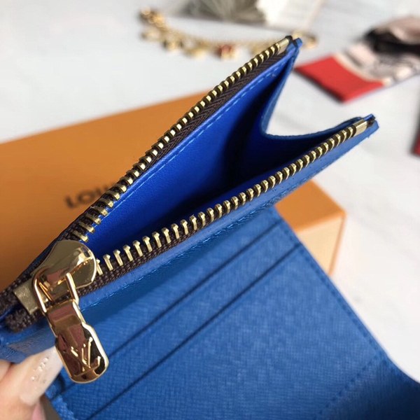 루이비통 조에 미니 지갑 M62933 블루