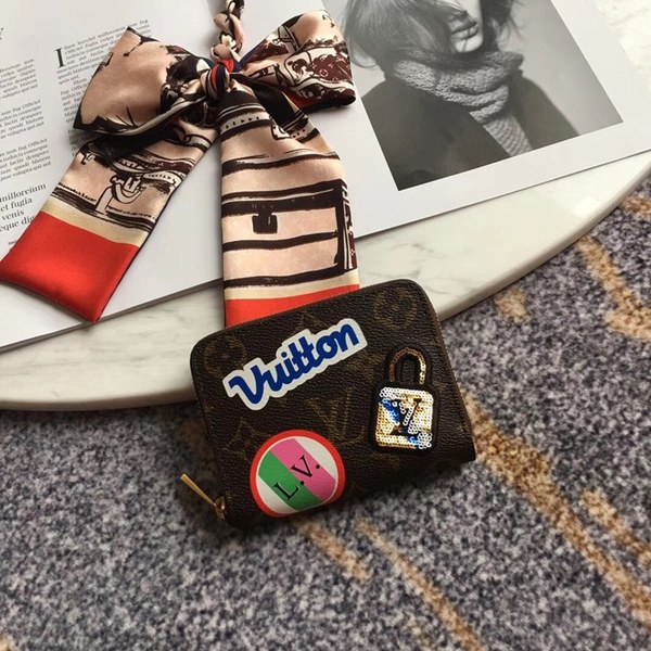 루이비통지퍼 코인 퍼스 모노그램 패치 M63391