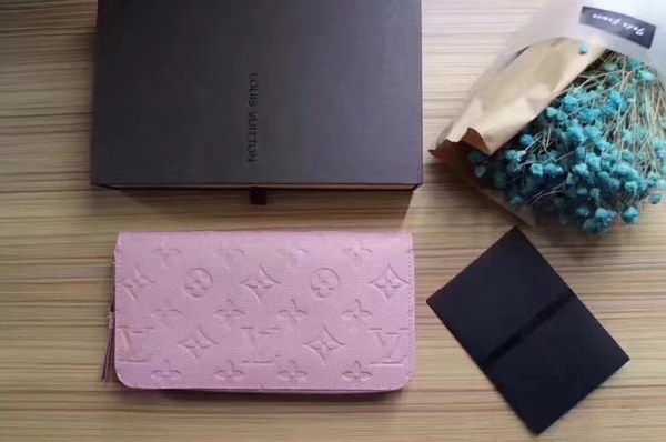 Louis Vuitton 2020 여성용 앙프레뜨 모노그램 지피롱월렛 핑크