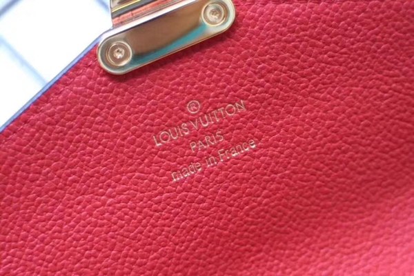 Louis Vuitton 2020 여성용 팔라스 월렛 레드