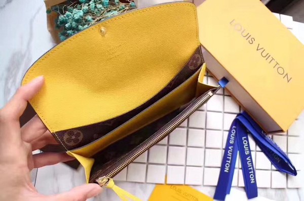 Louis Vuitton 2020 여성용 모노그램 에밀리 롱월릿