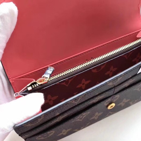 Louis Vuitton 2020 여성용 사라 롱월릿 그레이