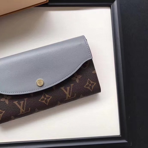 Louis Vuitton 2020 여성용 사라 롱월릿 그레이