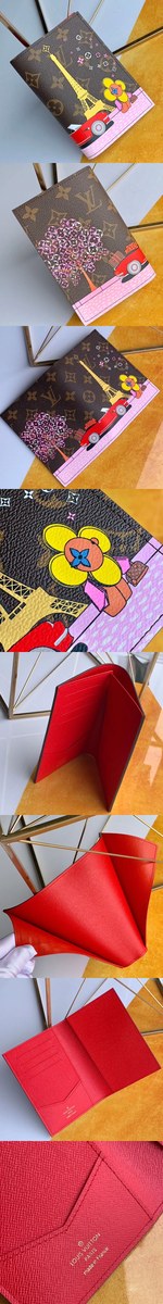 [LOUIS VUITTON]루이비통 패스포트 커버 여권지갑 M62089