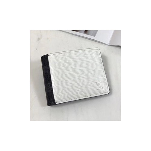 루이비통 새상품 멀티플 반지갑 화이트,블랙