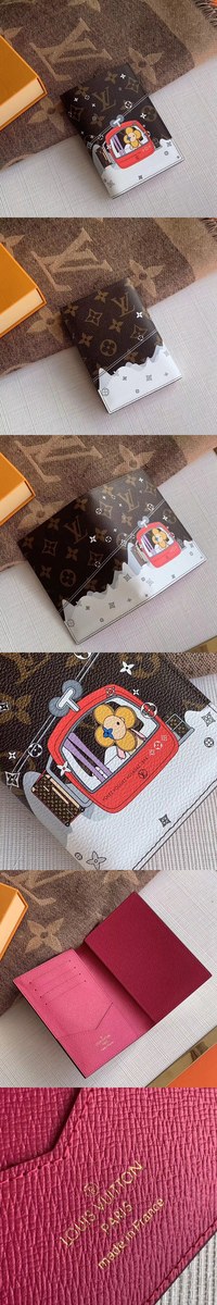 Louis Vuitton 루이비통 모노그램 여권지갑 겨울디자인
