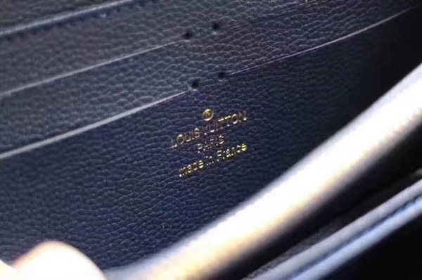 Louis Vuitton 루이비통 여성용 앙프렝뜨 지퍼월릿 네이비
