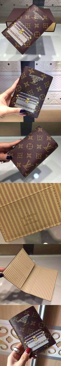 Louis Vuitton 루이비통 여권지갑 모노그램,다미에