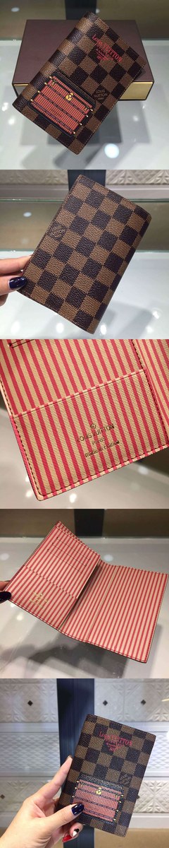 Louis Vuitton 루이비통 여권지갑 모노그램,다미에