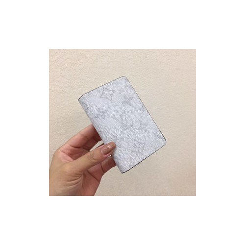 Louis Vuitton 루이비통 카드지갑 화이트,브라운