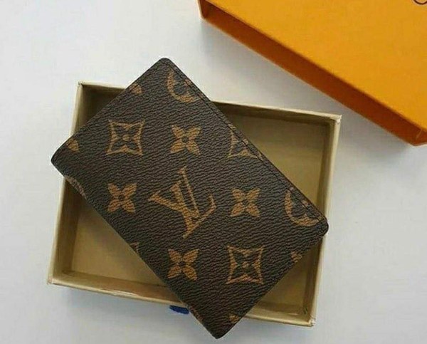 Louis Vuitton 루이비통 카드지갑 화이트,브라운