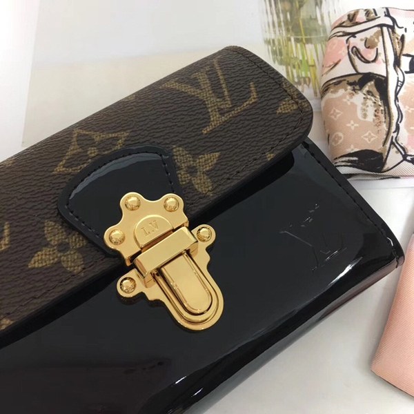Louis Vuitton 루이비통 컴팩트 지갑 M61912 블랙