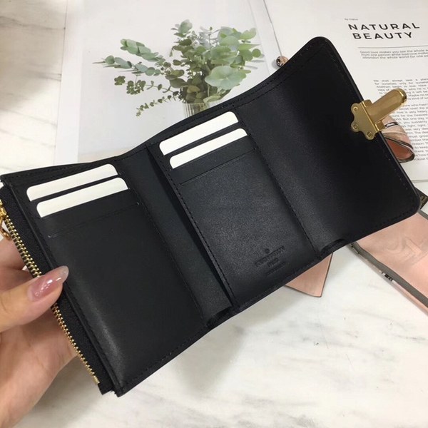 Louis Vuitton 루이비통 컴팩트 지갑 M61912 블랙