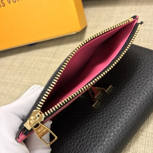 Louis Vuitton 루이비통 카푸신 컴팩트월릿 M62157 LV 여자지갑 5117