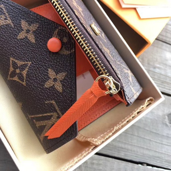 Louis Vuitton 2020 여성용 빅토린 월릿 오렌지