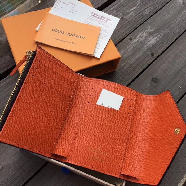 Louis Vuitton 2020 여성용 빅토린 월릿 오렌지