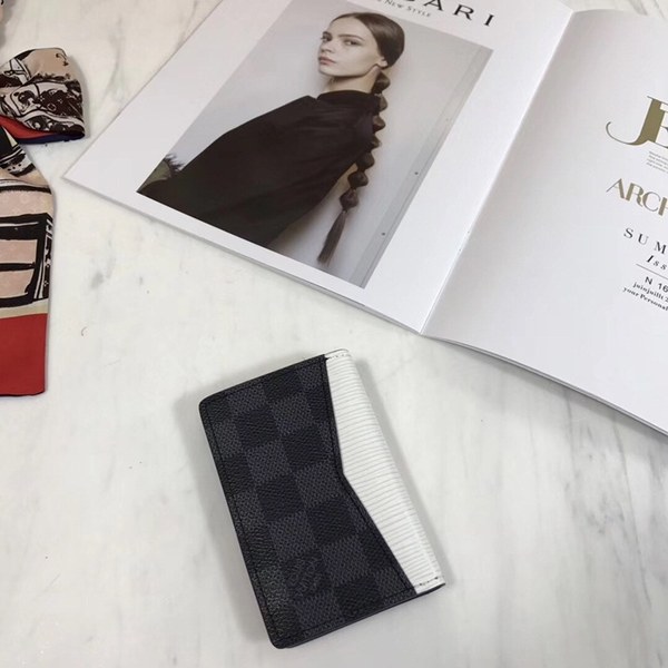 45위 Louis Vuitton 루이비통 포켓오거나이저 카드지갑 블랙