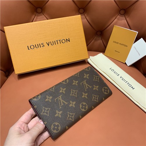 Louis Vuitton 2021 Women's Leather Wallet,19.5cm,LOUW0488