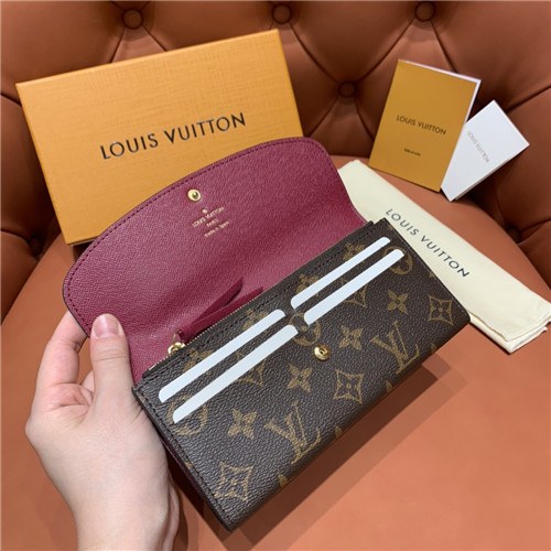 Louis Vuitton 2021 Women's Leather Wallet,19.5cm,LOUW0488