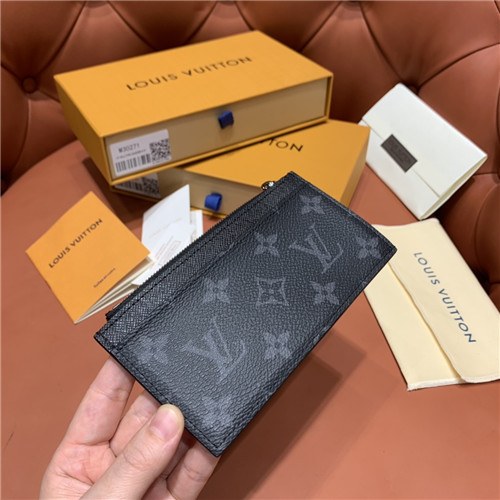 Louis Vuitton 2021 Men's Leather Coin Purse,8cm,N64038,LOUWT0493