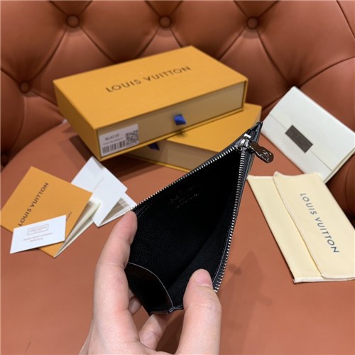 Louis Vuitton 2021 Men's Leather Coin Purse,8cm,N64038,LOUWT0493