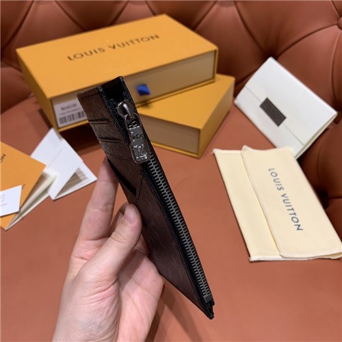 Louis Vuitton 2021 Men's Leather Coin Purse,8cm,N64038,LOUWT0493