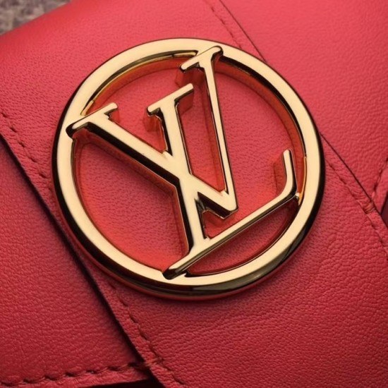 루이비통 2020 퐁9 반지갑, LOUW0483, Size(12cm),핑크