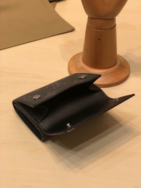 루이비통 2020 남여공용 디스커버리 컴팩트 월릿 ,LOUW0472, Size(9.7cm),블랙실버