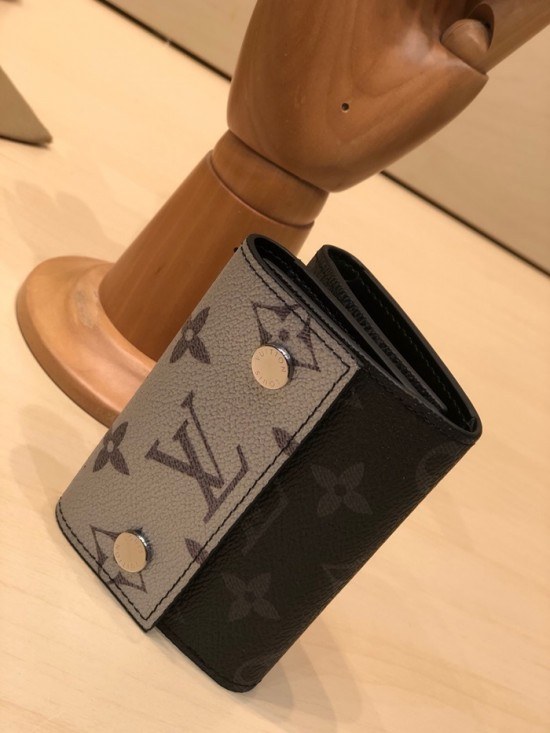 루이비통 2020 남여공용 디스커버리 컴팩트 월릿 ,LOUW0472, Size(9.7cm),블랙실버