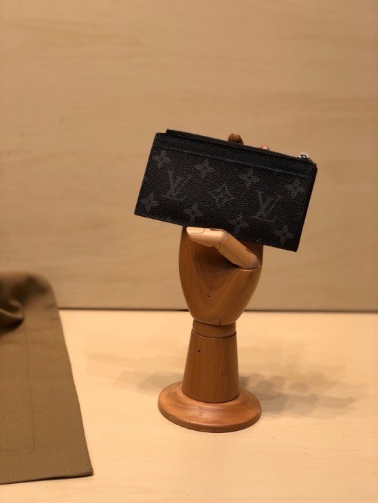 루이비통 2020 남성용 코인 퍼스 / 카드 퍼스 / 중지갑,LOUW0468,Size(14.5cm),블랙실버