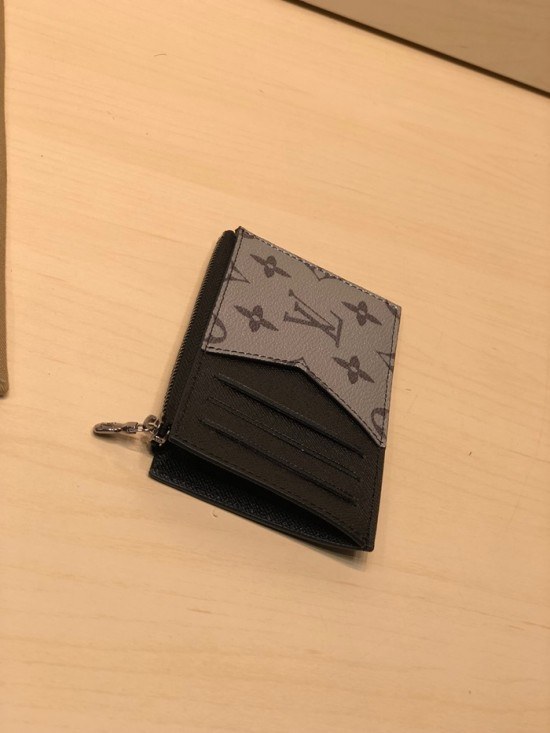 루이비통 2020 남성용 코인 퍼스 / 카드 퍼스 / 중지갑,LOUW0468,Size(14.5cm),블랙실버