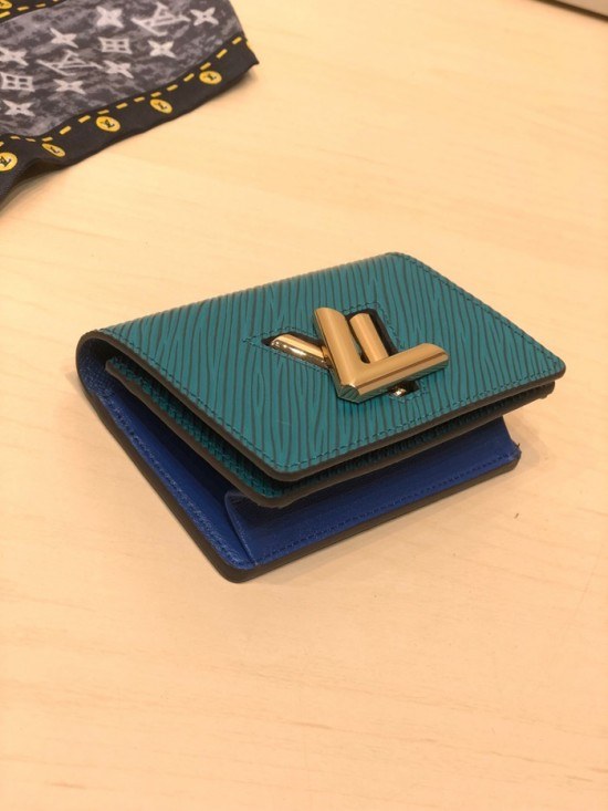 루이비통 2020 트위스트 카드지갑, LOUW0465, Size(10cm),다크그린