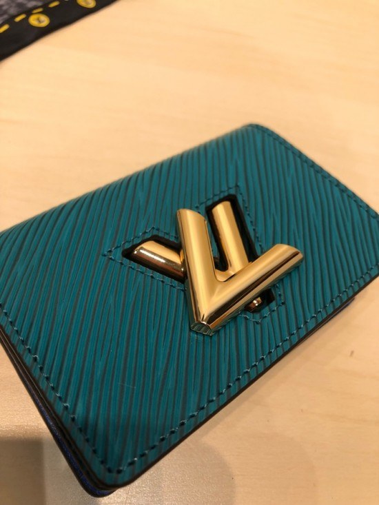 루이비통 2020 트위스트 카드지갑, LOUW0465, Size(10cm),다크그린