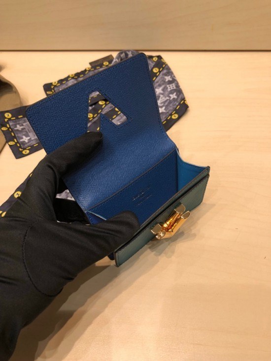 루이비통 2020 트위스트 카드지갑, LOUW0465, Size(10cm),다크그린