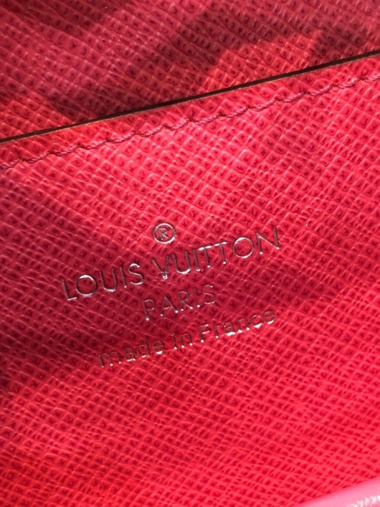 루이비통 2020 트위스트 카드지갑, LOUW0463, Size(10cm),핫핑크