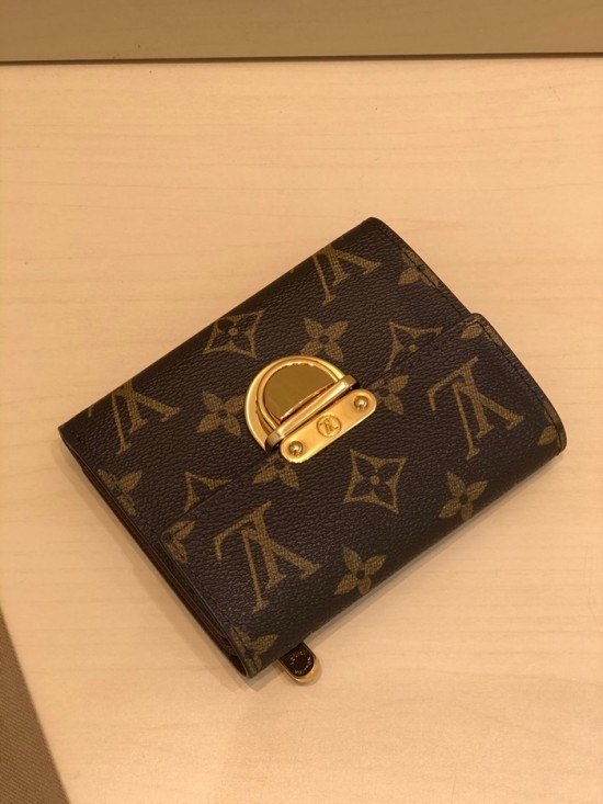 루이비통 2020 여성용 반지갑, LOUW0445, Size(12cm),브라운