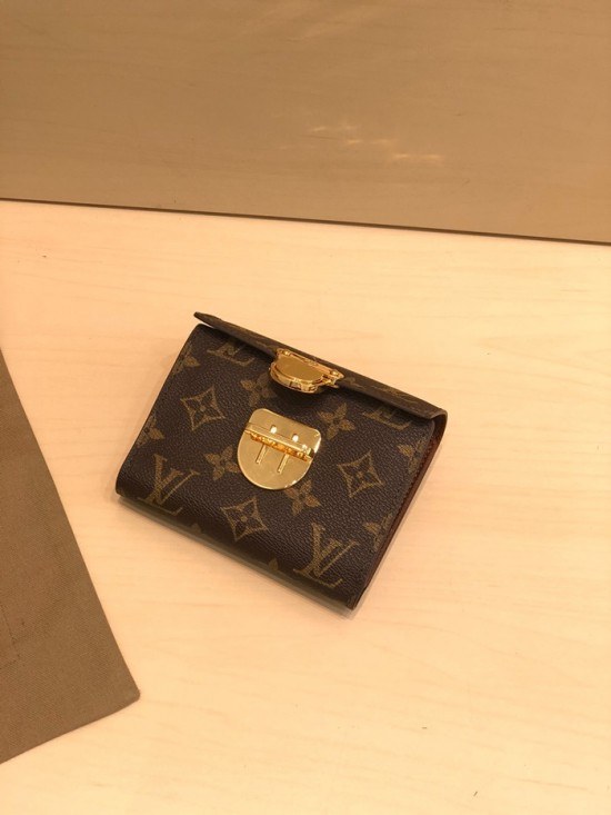 루이비통 2020 여성용 반지갑, LOUW0445, Size(12cm),브라운