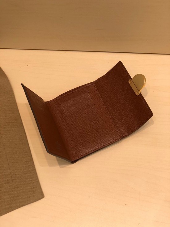 루이비통 2020 여성용 반지갑, LOUW0445, Size(12cm),브라운