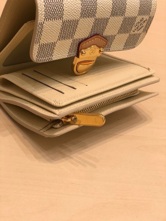 루이비통 2020 여성용 반지갑, LOUW0444, Size(12cm),화이트