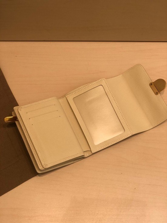 루이비통 2020 여성용 반지갑, LOUW0444, Size(12cm),화이트