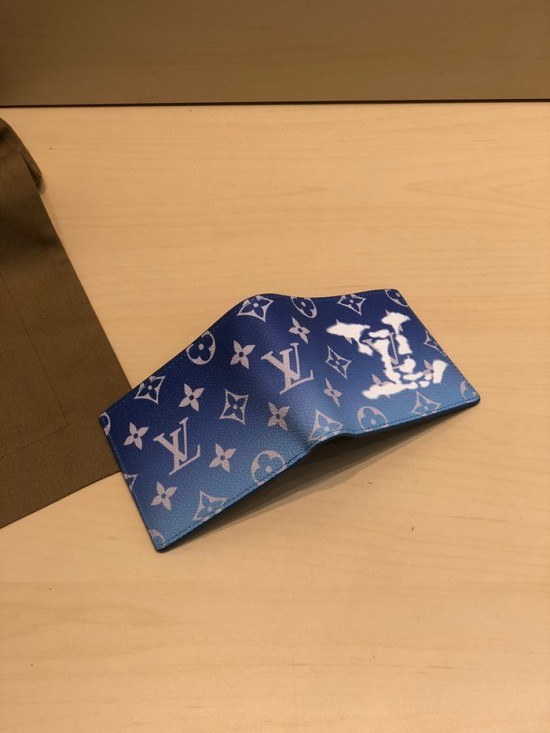루이비통 2020 남여공용 반지갑, LOUW0438, Size(11.5cm),블루