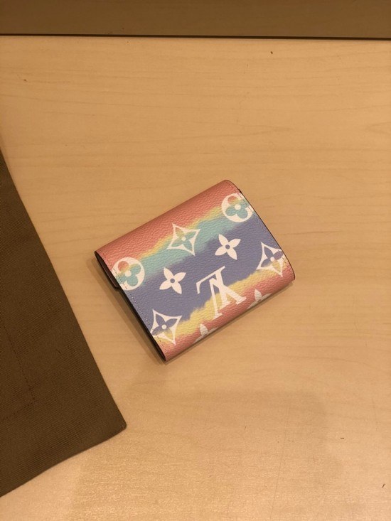 루이비통 2020 여성용 반지갑, LOUW0437, Size(9.5cm),연블루