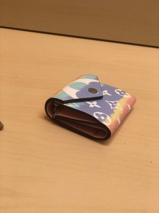 루이비통 2020 여성용 반지갑, LOUW0437, Size(9.5cm),연블루